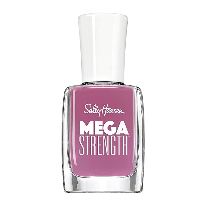 Sally Hansen Mega Strength Nail Polish, Queen Trident, 0.4 Fl Oz