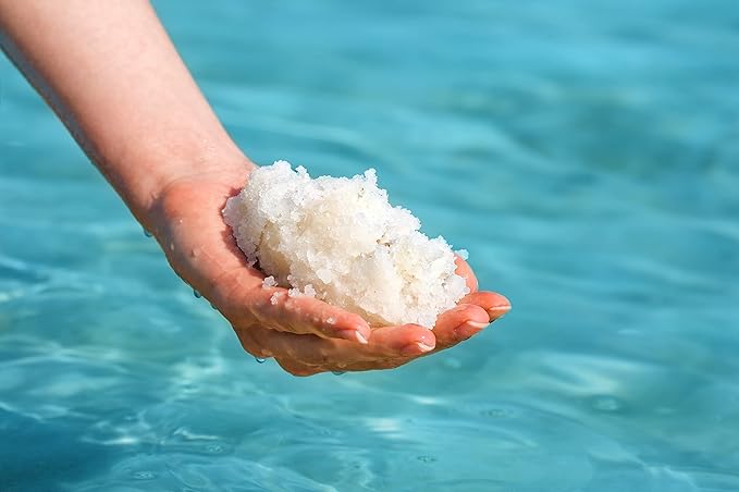 Dead Sea Salts for Soaking, Mineral Salt for Bath, Spa, Shower – More Minerals Than Epsom Salt, Pure and Natural Bath Salt for Foot Soak, Fine Salt Mined from Dead Sea