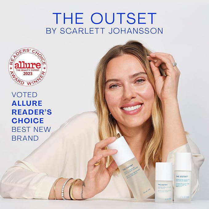 The Outset Ultralight Moisture Boosting Face Oil - Fragrance Free with Squalane - Non-clogging, Fast-Absorbing - Clean, Vegan, Gluten Free - All Skin Types, Sensitive Skin - 1 fl oz