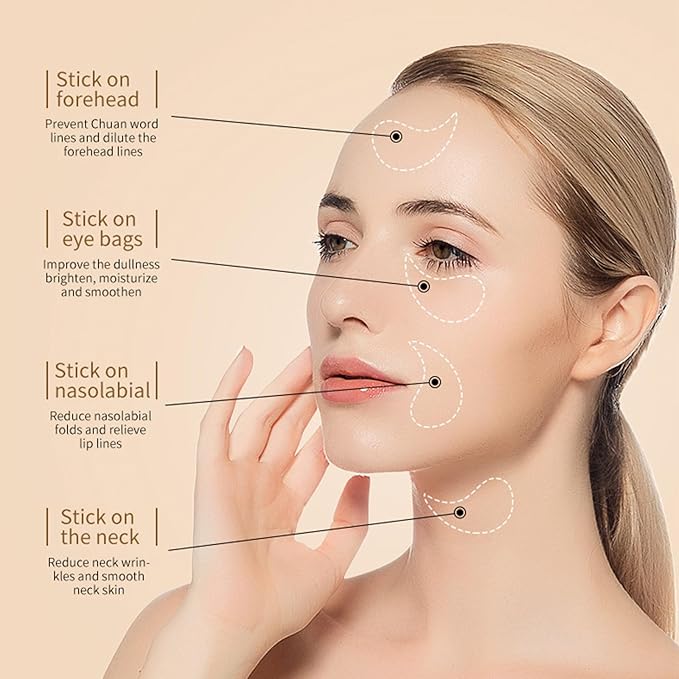 Avocado Eye Mask 60 Pcs, Under Eye Patches for Dark Circles and Puffiness, Moisturizing Nourishing Eye Treatment Mask, Moisturizing and improving eye skin dryness