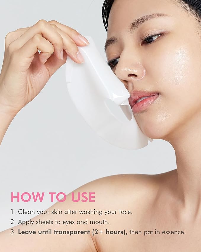 DERMAL 39 Combo Sheet Mask + Collagen Hydrogel Melting Jelly Gel Mask 4ea Bundle