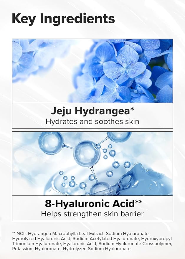 I DEW CARE Hydra Vibes 8-Hyaluronic Acid Moisturizer, 1.69 fl. oz. + Skincare Set - Vitamin To Glow Pack Bundle