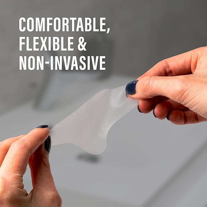 NUVADERMIS Silicone Forehead Wrinkle Patches - Anti Aging Wrinkle Patches for Face Overnight Use - Reduces Fine Lines and Wrinkles (Forehead, 6 Pack)