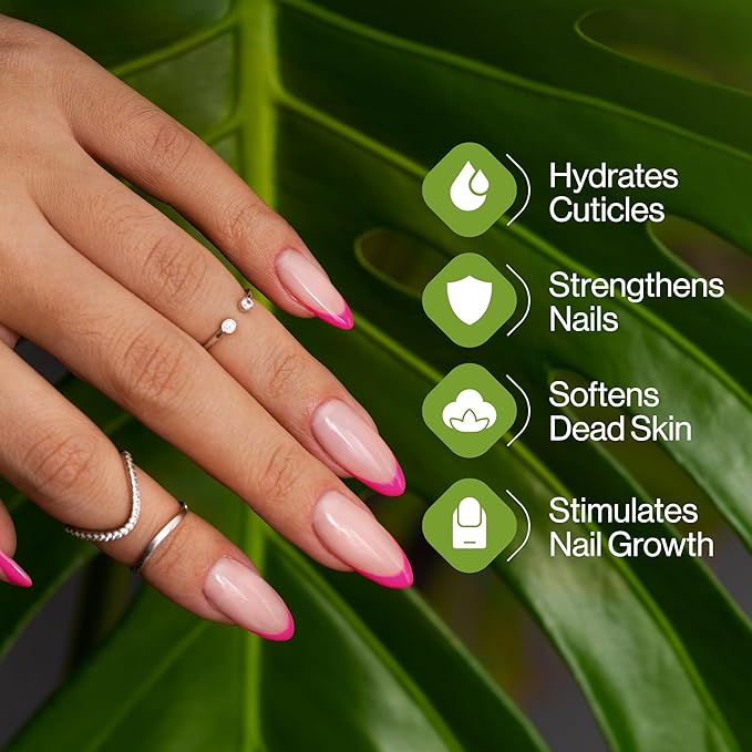 Cuticle Oil Pen with Milk and Honey - Cuticle Protector - Nail Care and Growth Treatment - Acrylic Nail Art Accessory - Contains Vitamin E