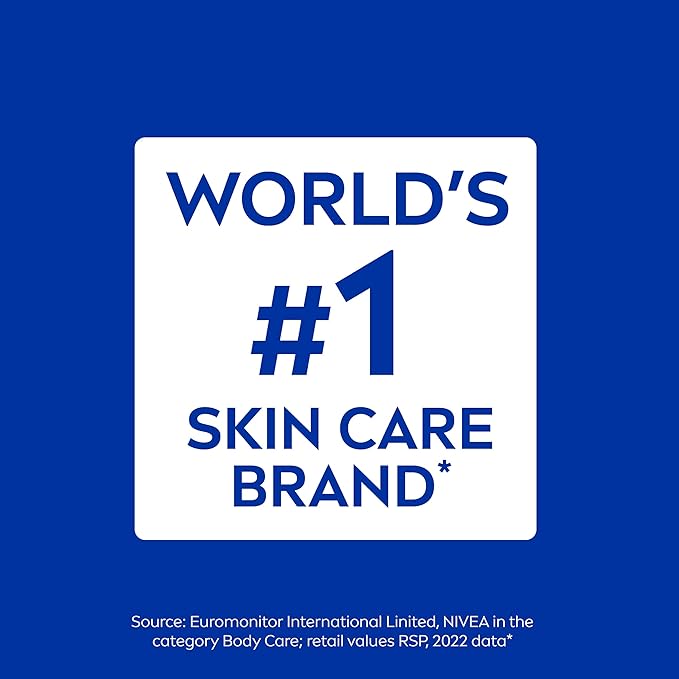 NIVEA Skin Firming Sheer Hydration Body Lotion with Q10 and Creatine, Skin Firming Lotion Pack, 16.9 Fl Oz Pump Bottle, Pack of 3