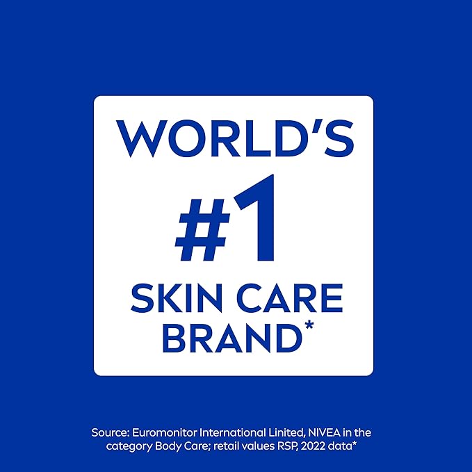 NIVEA Nourishing In Shower Lotion, Body Lotion for Dry Skin, 13.5 Fl Oz Bottle(Pack of 3)