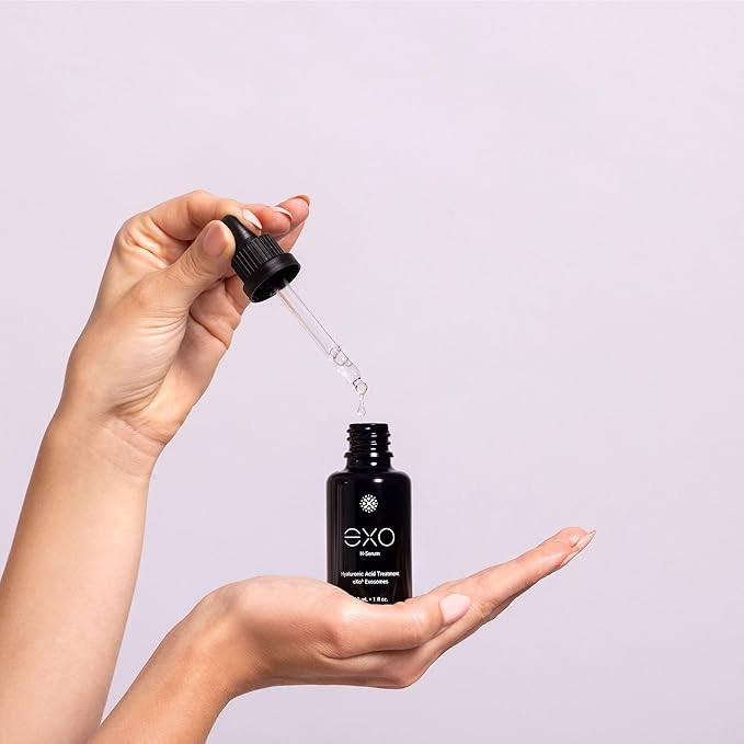 EXO SKIN SIMPLE - EXO H-SERUM™ Exoceuticals Hyaluronic Acid Treatment | Serum for Hydration | Innovative Exosome Skincare Solutions | 30ML (1 fl oz.)