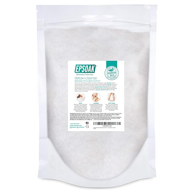 Epsoak Epsom Salt Detox + Cleanse 19 lbs.