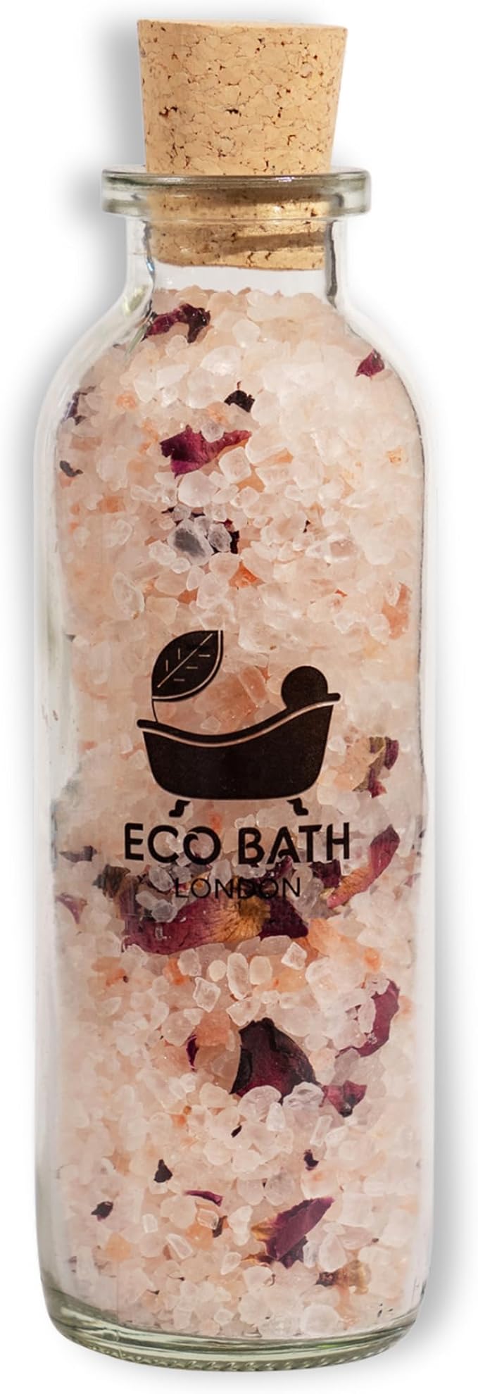 Himalayan Bath Salt - Luxurious Bath Salts for Relaxation, Skin Care, and Aromatherapy, Infused with Natural Ingredients (Various Scents) (Rose)