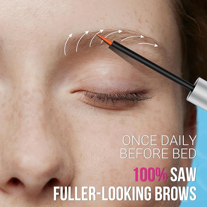 iMethod Eyebrow Growth Serum - Eyebrow Serum to Grow Brows, Thicker Brows in 4 Weeks, Brow Boost, Natural Eye Brow Enhancer 5ML, Clear