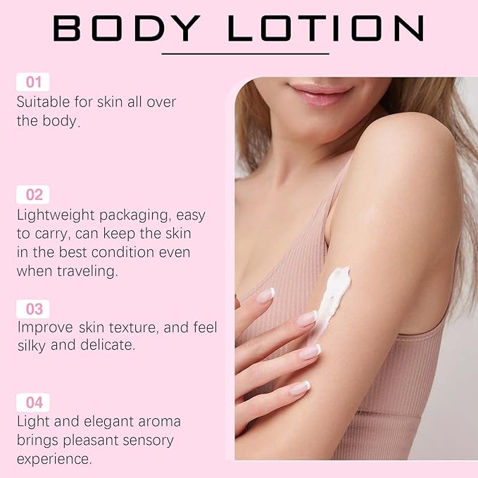 2PCS Glutathione 50x Tone Up Body Lotion, Glutathione Body Cream, Moisturizing and Soft Skin Body Lotion for Women and All Skin Types