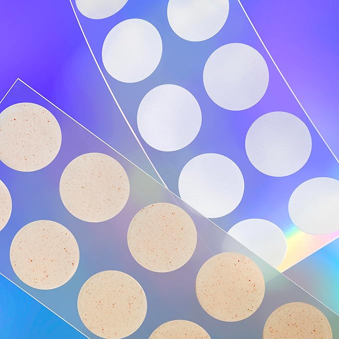 PEACE OUT Acne Day & Night Duo, Sheer Hydrocolloid Pimple Patches For Day Plus Overnight Acne Dots, Helps Clear Blemishes Quickly with Salicylic Acid, Retinol and Aloe Vera, 20 dots