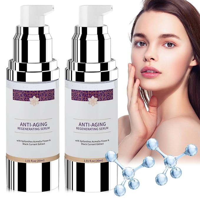 2024 Best Glo Vous Derm Luxe Anti Aging Serum,With A Powerfully Advanced Collagen And Retinol Formula - Achieve Beautiful, Youthful Skin with Hydration, Firming, Lifting and Smoothing（2pcs)