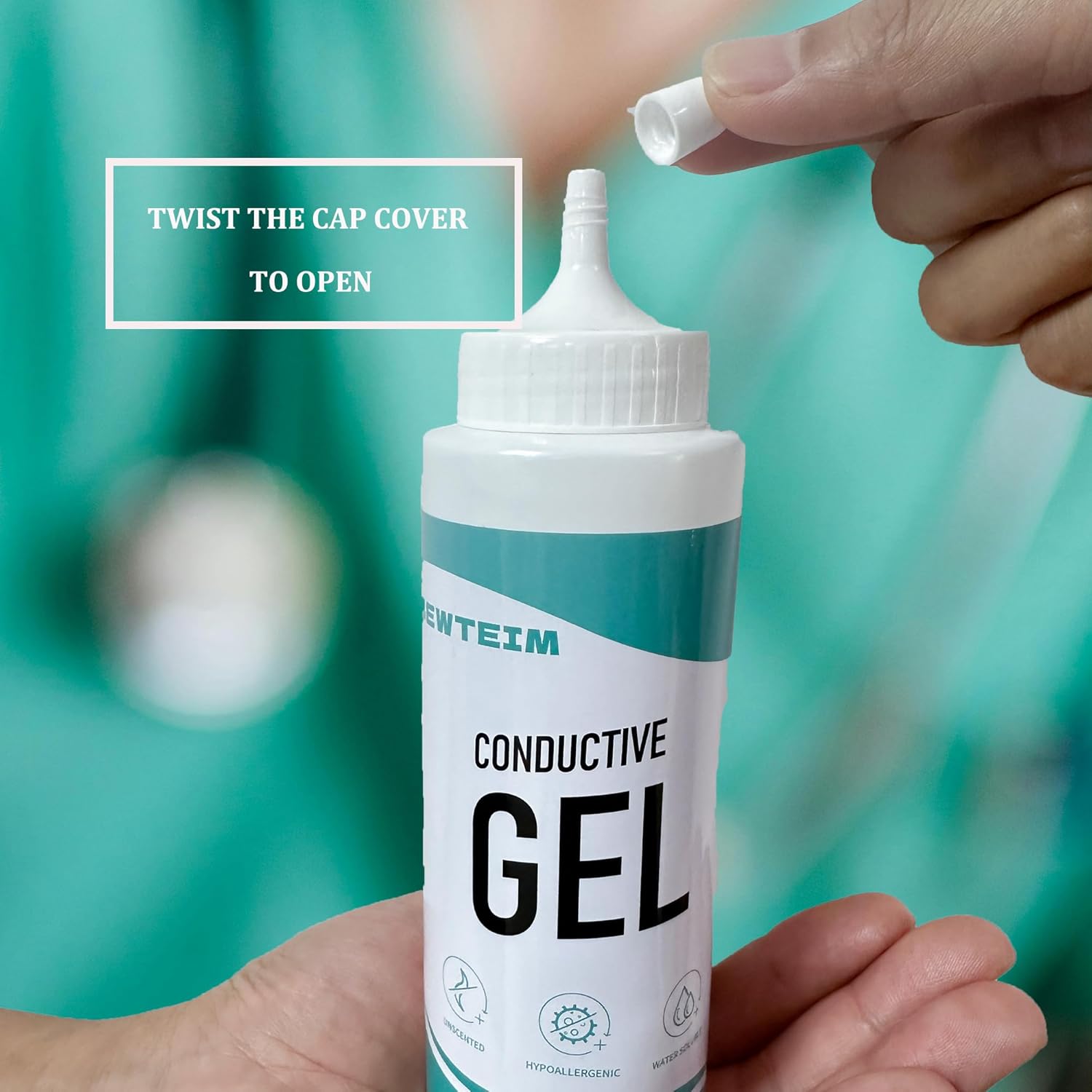 Conductive Gel for Face Microcurrent Skin Soothing and Hydrating, Pack of 1