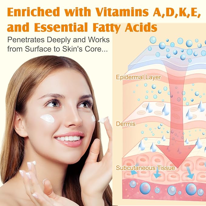 Beef Tallow for Skin, Beef Tallow and Honey Balm for Face & Body, Tallow Face Moisturizer, Organic Grass Fed Whipped Beef Tallow with Honey Beeswax, Beef Tallow Moisturizer Cream -2.0 Oz