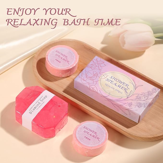 Valentine's Day gift for Women, Birthday Gifts for Women Who Have Everything, Spa Gifts Basket for Her, Get Well Soon Gift Sets for Girlfriend, Sister, Mother, Wife, Daughter.