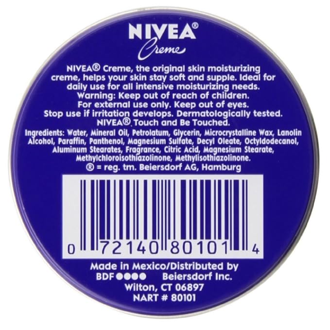 NIVEA Skin Creme 1 oz (Pack of 10)