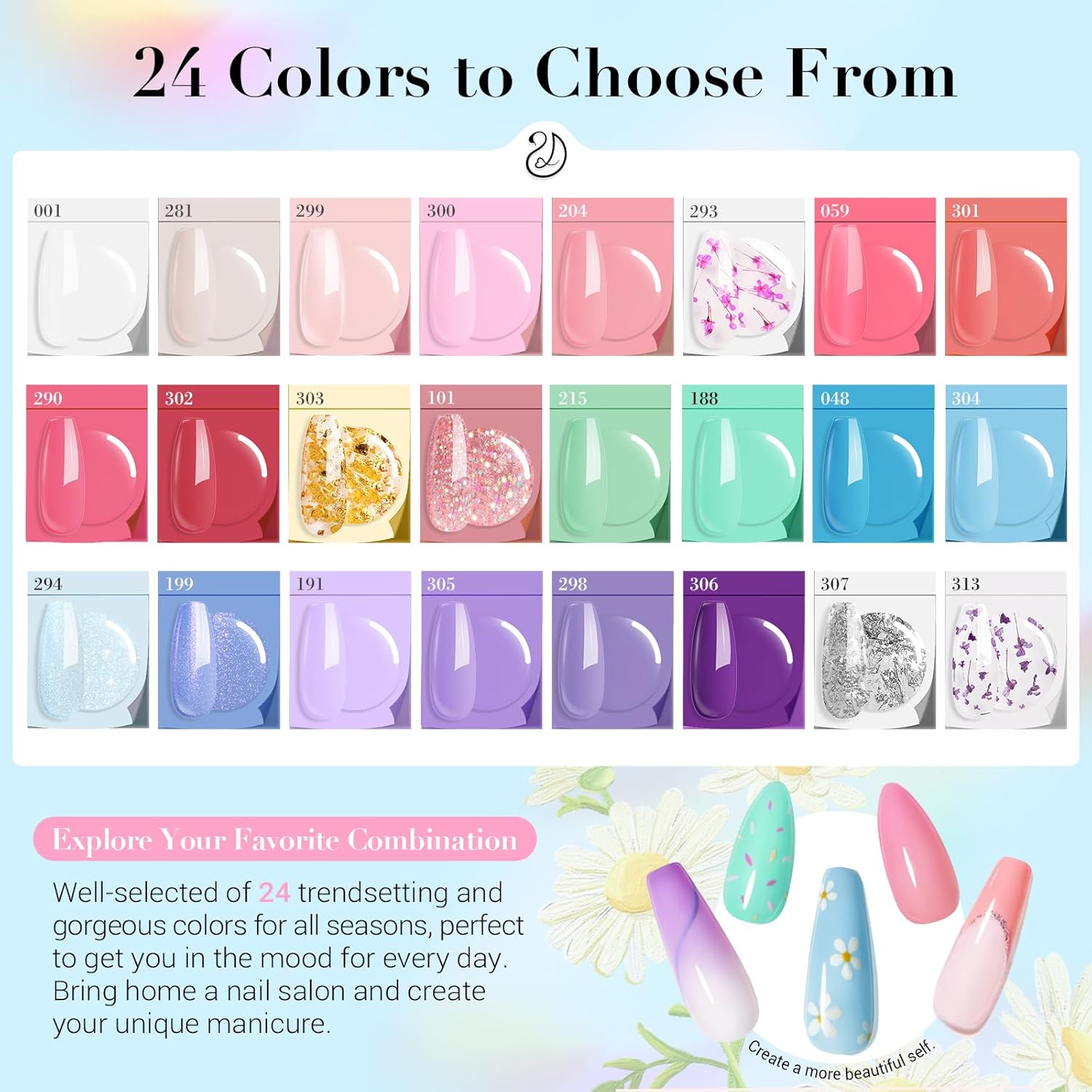 AZUREBEAUTY Dip Powder Nail Kit with Electric Nail Drill 24 Colors Spring Summer Macarons Purple Pink Nail Starter Kit with Dip Liquids Base Top Coat Activator Portable French Nail Art Essential Set