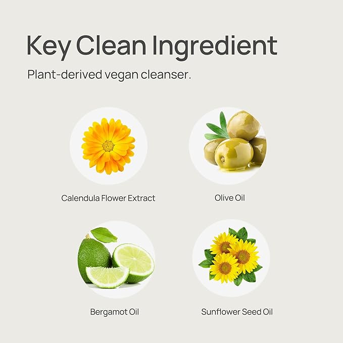 Vegan Low pH Foaming Oil Cleanser