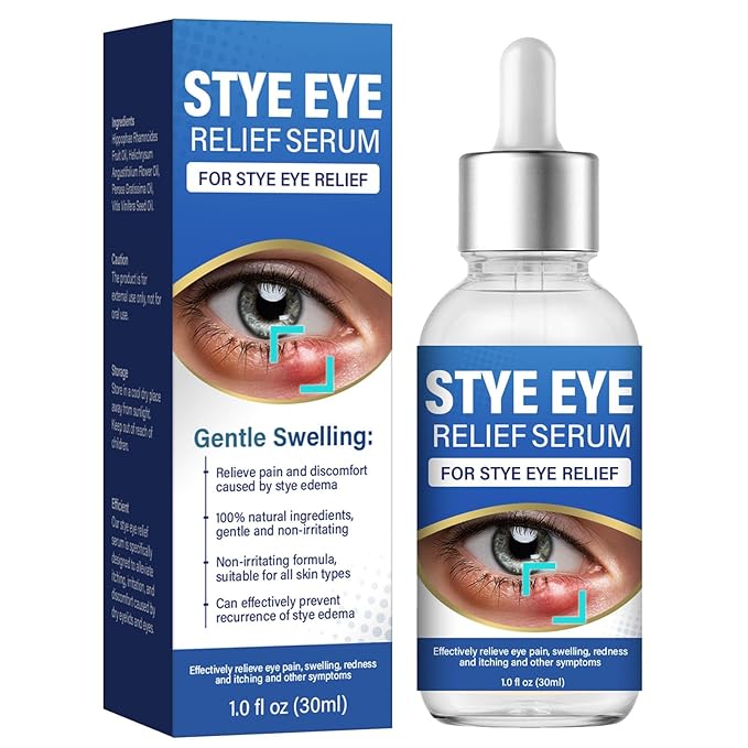 St＿ye Eye Treatment, Natural Eye Serum for Chalazion and Blepharitis Treatment, Leading to Soothed and Restored E-ye Areas, 1 Fl.oz