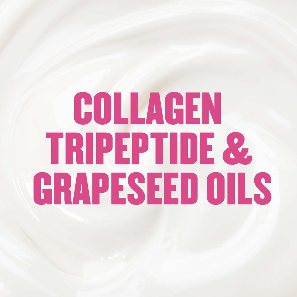 Gold Bond Plumping Collagen Body and Face Serum Lotion, Lightweight Hydrating Moisturizer with Collagen Peptide Complex, Jojoba and Grapeseed Oils to Visibly Plump Skin, Cherry Blossom Scent, 8 oz