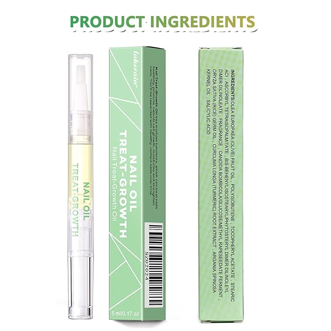 Cuticle Oil Pen, 2PCS Revitalizing Cuticle Oil Pen for Nails, Nail Oil for Nail Care & Nail Growth, Repaired Cuticles Overnight Cuticle Softener Nail Strengthener Protector Oil