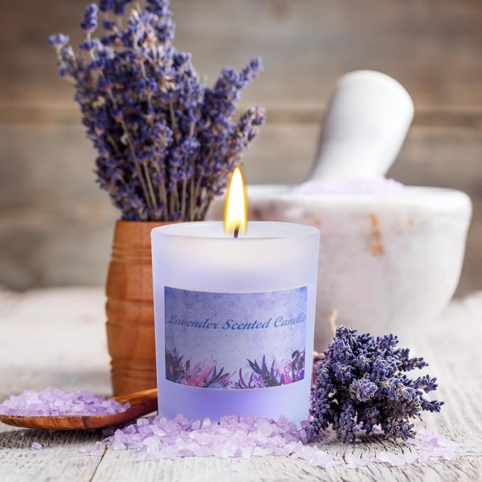 Relaxing Spa Kit Gift Basket Set - Birthday Gifts for Women - Gift for Wife, Mom, Sister, Girlfriend, Friends (Purple)