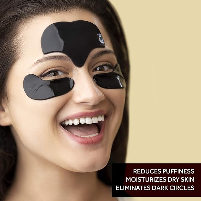 Forehead and Under Eye Wrinkle Patches for Face - Collagen, Hyaluronic Acid and Vitamin A Skin Pads - Forehead Line Remover Wrinkle Eye Patch Set - 26 Caviar Sachets