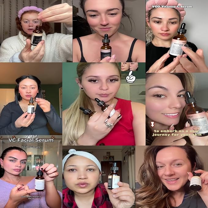 VGO 2 Pack Vitamin C Face Serum