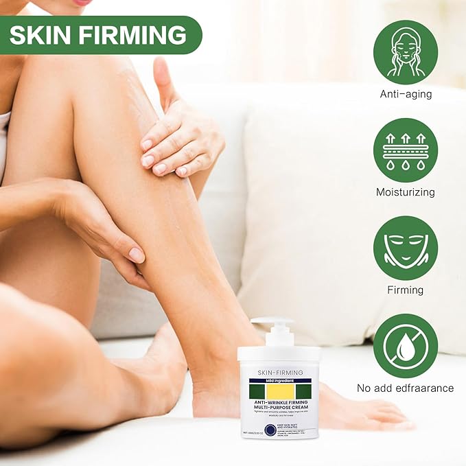 Advanced Firming & Wrinkle-Reducing Cream -Skin Firming Rejuvenating Cream, Skin Firming Rejuvenating Serum Deep Hydration, Skin Firming Rejuvenation for All Skin Types (1.76 Fl Oz, 1PCS)