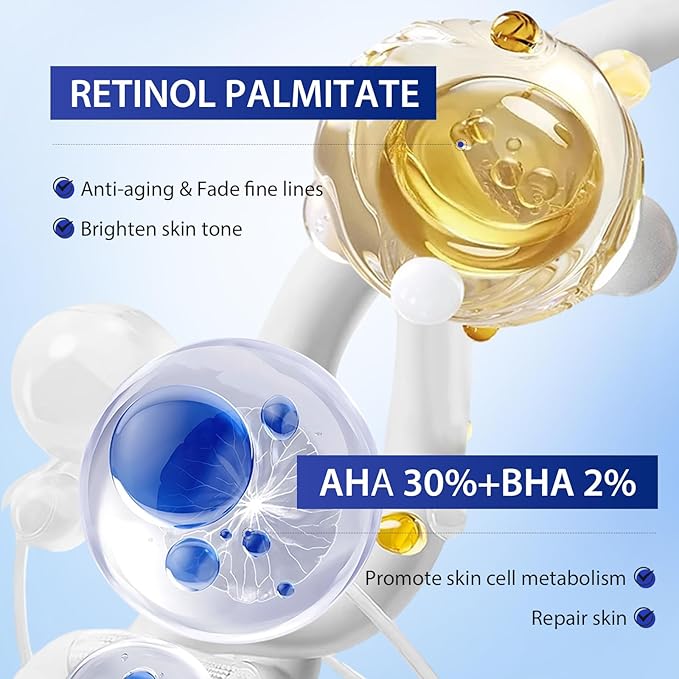 Retinol Eye Cream, Hydrating Under Eye Care Daily Wrinkle Cream, Infused with AHA30% to Smooth and Hydrate Skin, Eye Crea for Dark Circles Treatments, Reduce Under Eye Bags, Smooth Wrinkles, 1Pack