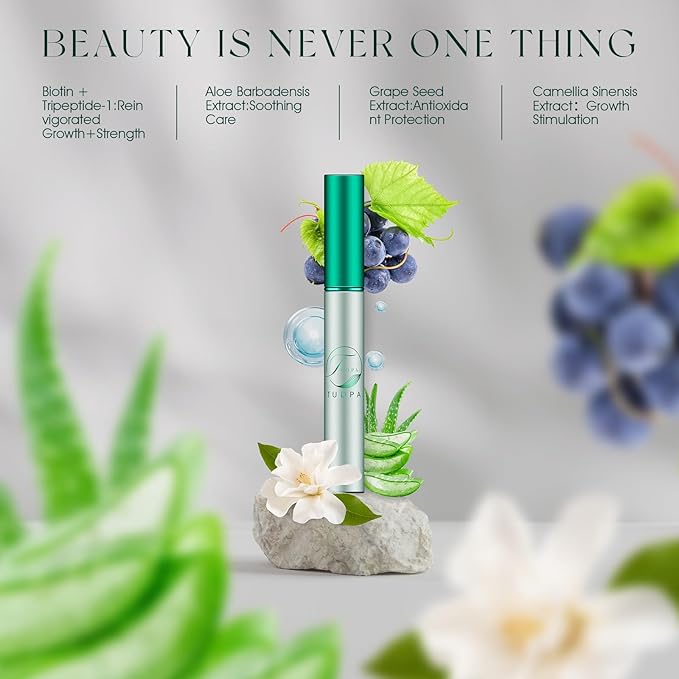 Lash Treatment:Strengthen and nourish lashes for a healthier look. 0.1 Fl. Oz (3 mL) (Green)