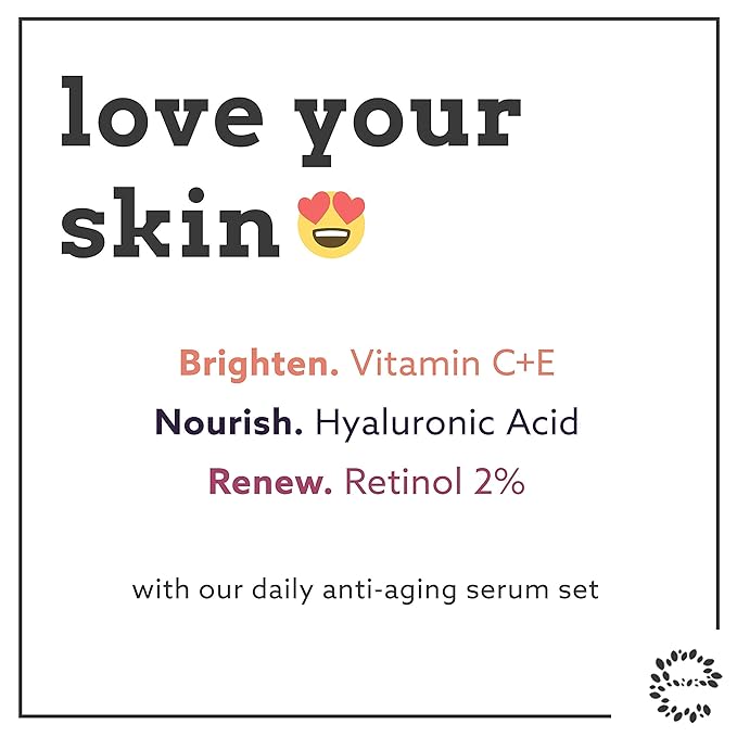 Eve Hansen Full-Size Anti-Aging Serum Set with Hyaluronic Acid, Vitamin C, and Retinol Serums for Improved Appearance of Wrinkles and Fine Lines, Dark Spots, and Skin Firmness 3 x 2 oz