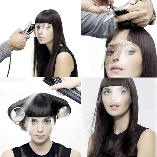 100 PCS Safety Face Shield, Disposable Microblading Protective Shower Visor Face Shield Mask Eye Shields Masks for Hairspray Salon Supplies Eyelash Extensions Eye Eyelid Surgery Aftercare (100PCS)