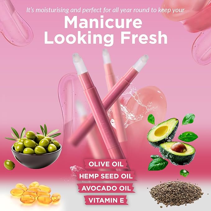 Cuticle Oil Pen (Light Pink, 2 ml)