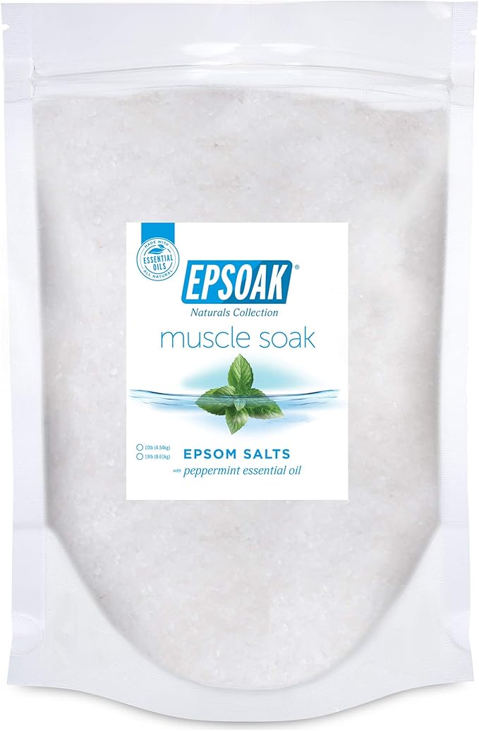 Epsoak Epsom Salt Muscle Soak 19 lbs. Bulk Bag