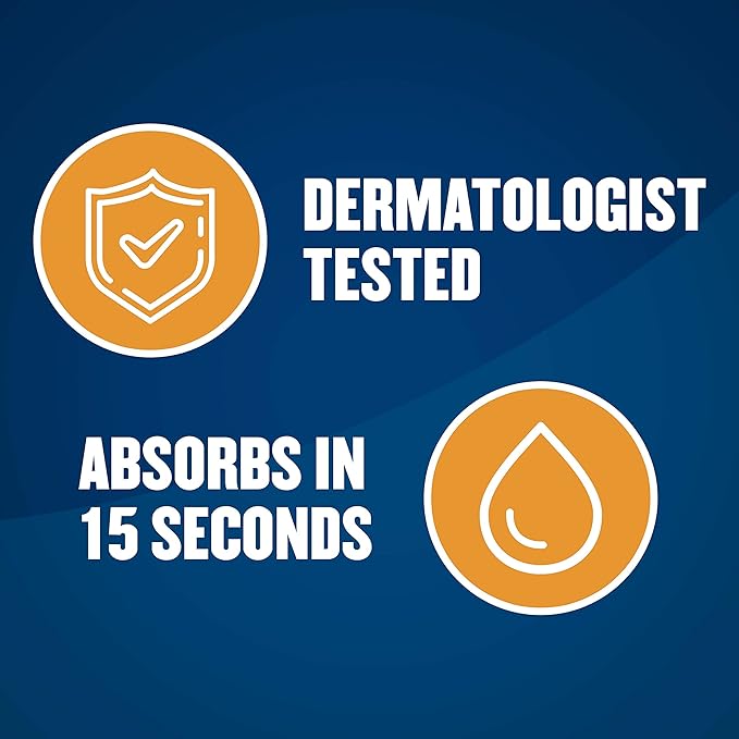 Gold Bond Men's Essentials Everyday Moisture Daily Body & Hand Cream, 6.5 oz., With Vitamin C (Pack of 2)