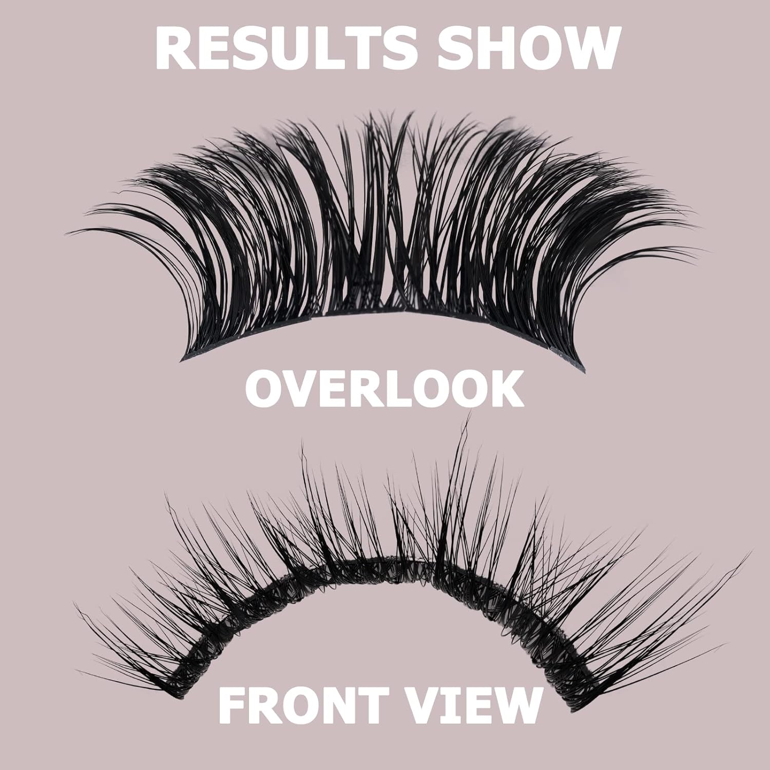 QUEWEL Cluster Lashes 72 Pcs Wide Stem Individual Lashes C/D Curl 8-16mm Length DIY Eyelash Extension False Eyelashes Soft for Personal Makeup Use at Home (natural03-D-MIX8-16)