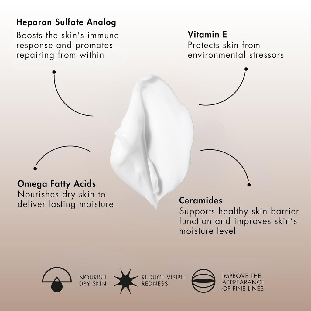 Senté Dermal Repair Ultra-Nourish - Rosacea Treatment For Dry, Sensitive Skin | Repairs, Replenishes & Reduces Skin Redness - 1.7 Fl Oz