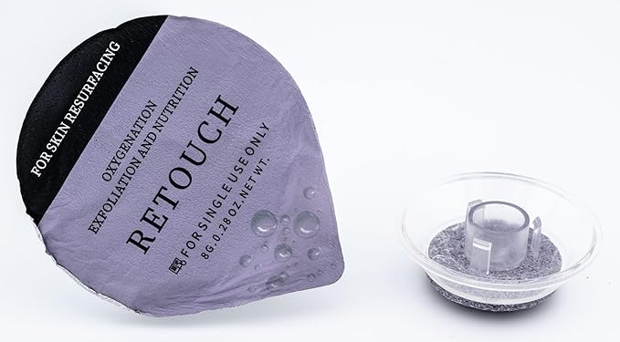 Hydrate - Oxygen Facial CO2 Therapy, Home Facial, 6 Pods + 6 Primer Gel + 6 Serum After Treatment (New Formula Less Foam)