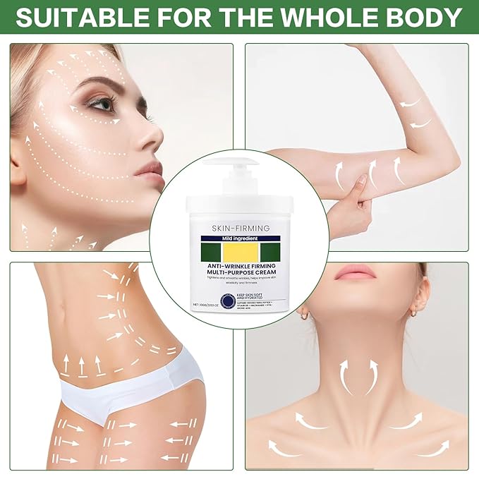 Advanced Firming & Wrinkle-Reducing Cream -Skin Firming Rejuvenating Cream, Skin Firming Rejuvenating Serum Deep Hydration, Skin Firming Rejuvenation for All Skin Types (3.52 Fl Oz, 2PCS)