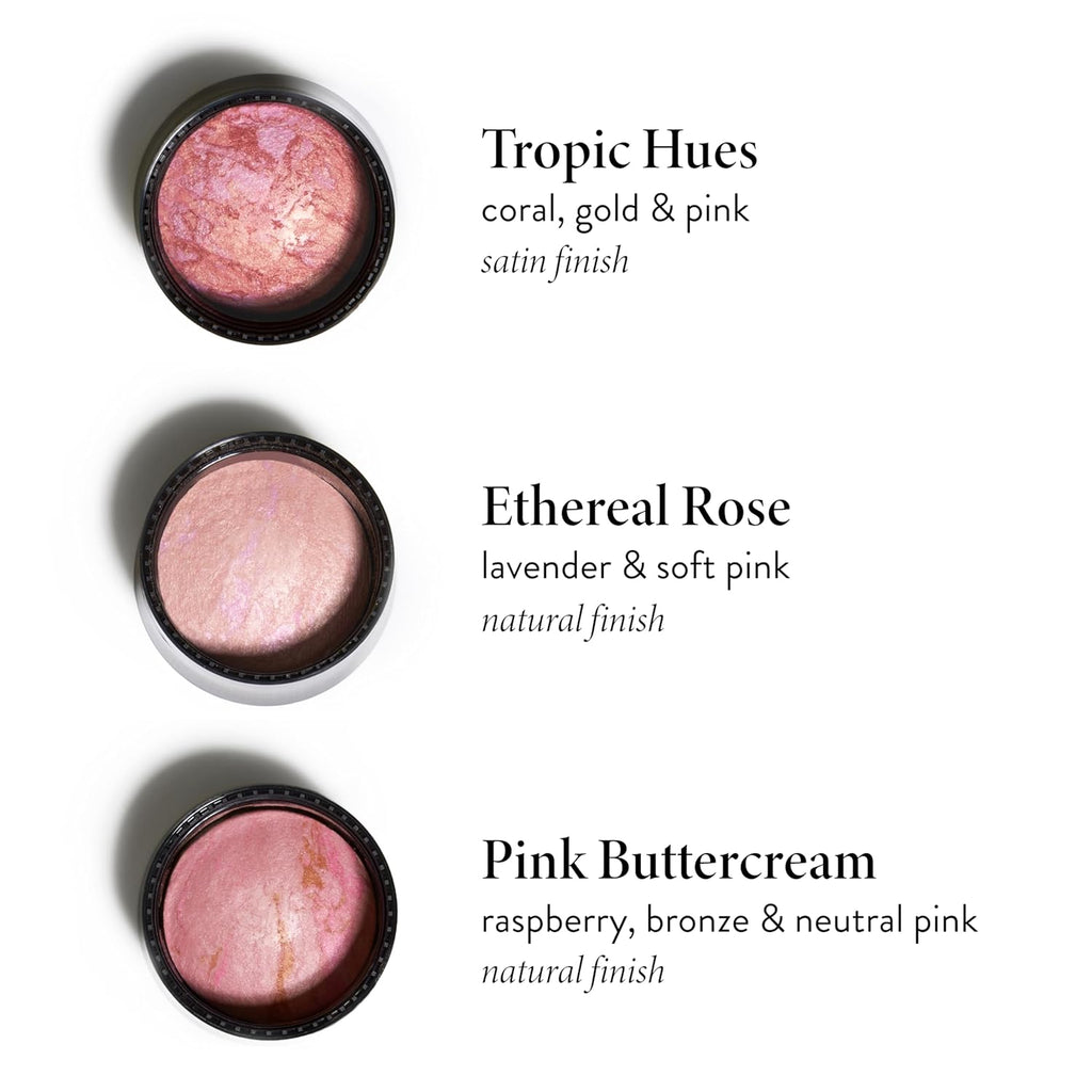 LAURA GELLER NEW YORK Baked Blush-n-Brighten Baked to Go - Pink Buttercream - Travel Size Blush