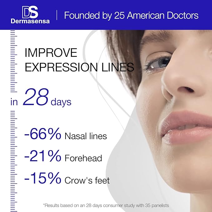 DS Dermasensa UP Ultra Peptide Serum – Advanced Peptide Formula for Wrinkles & Fine Lines, 30ml / 1 fl.oz