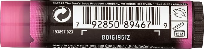 Burt's Bees Tinted Lip Balm, Sweet Violet, 1 Count (Pack of 2)