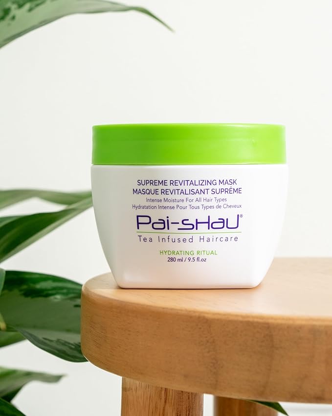 Pai-Shau Supreme Revitalizing Mask - Repairative Hair Treatment Suitable for All Hair Types - 9.5 Fl Oz