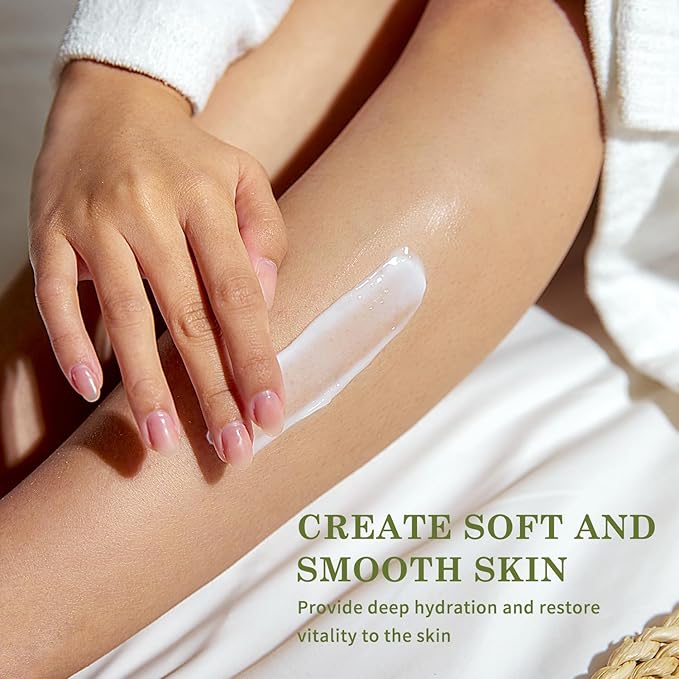 Princess Belle Coconut Body Lotion, Shea Butter Body Lotion for Women and Men Dry Skin, Deep Moisturizing, Hydrating and Softening, Smell Good, 200ml(6.8floz)