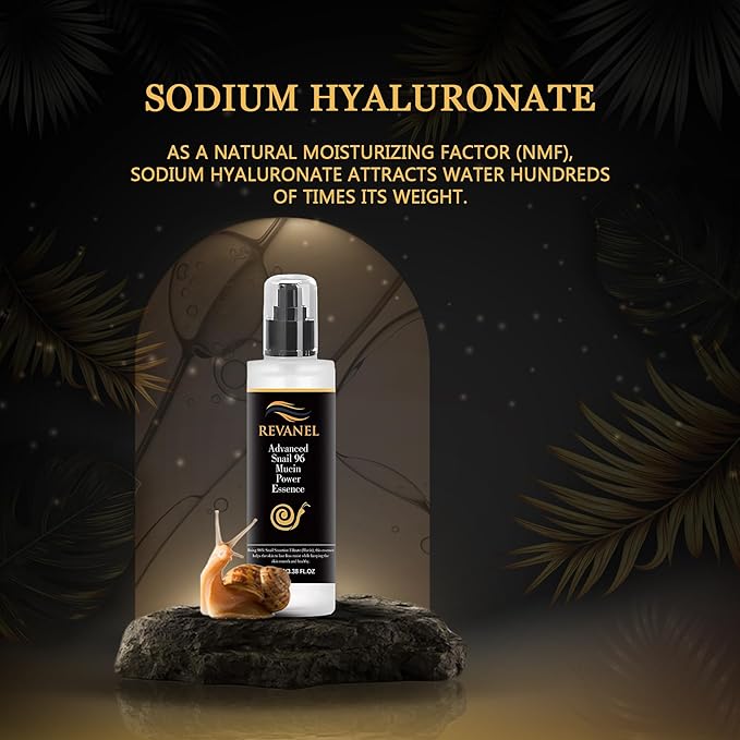 Snail Mucin 96% Power Essence, 100ml Hydrating & Repairing Facial Serum for All Skin Types, Korean Skincare Product for Hydrating, Healing No Parabens & Cruelty-Free