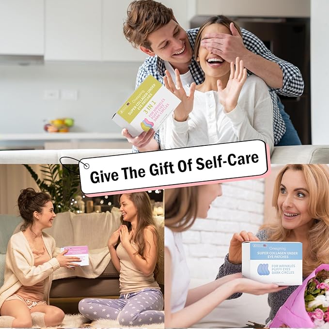 Under Eye Patches (30 Pairs) Rose Eye Mask for Puffy Eyes, Dark Circles, Eye Bag, Wrinkles - Undereye Bags, Birthday Gifts for Women - Vegan Cruelty-Free Self Care