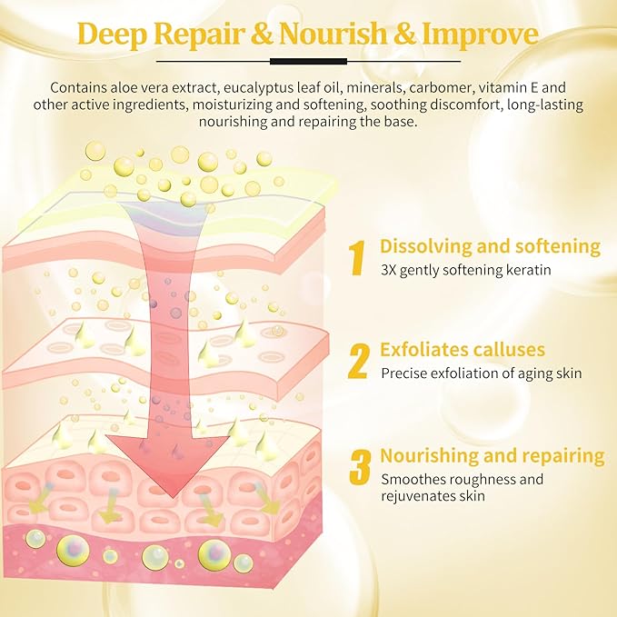 Pedicure Kit Foot Soak Set: Bubble Salt, Sugar Scrub, Massage Mask, Massage Lotion in a Box, 4 Step Foot Spa Kit for Dry Feet,Tired Feet （1 Set Mango)