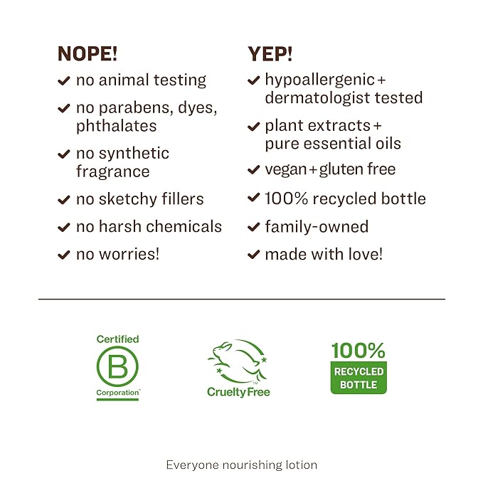 Everyone Nourishing Hand and Body Lotion, 32 Ounce (Pack of 2), Citrus and Mint, Plant-Based Lotion with Pure Essential Oils, Coconut Oil, Aloe Vera and Vitamin E